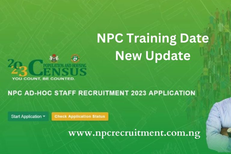 NPC Training Date New Update