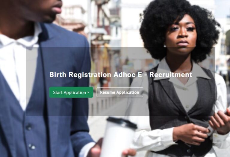 NPC Adhoc Staff E-Birth Registration