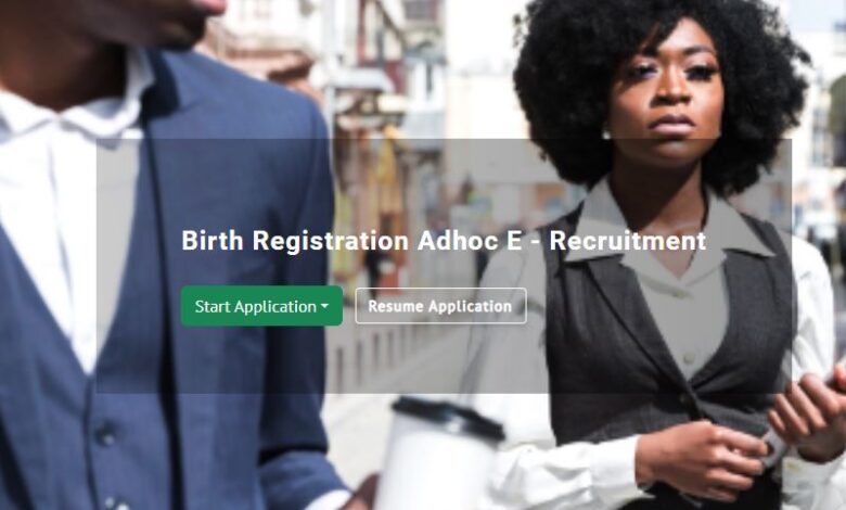 NPC Adhoc Staff E-Birth Registration